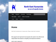 Tablet Screenshot of northkent.humanist.org.uk