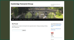 Desktop Screenshot of cambridge.humanist.org.uk
