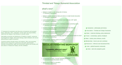Desktop Screenshot of humanist.org.tt