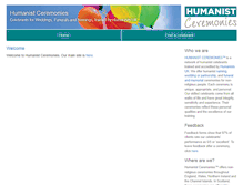 Tablet Screenshot of humanist.org.uk